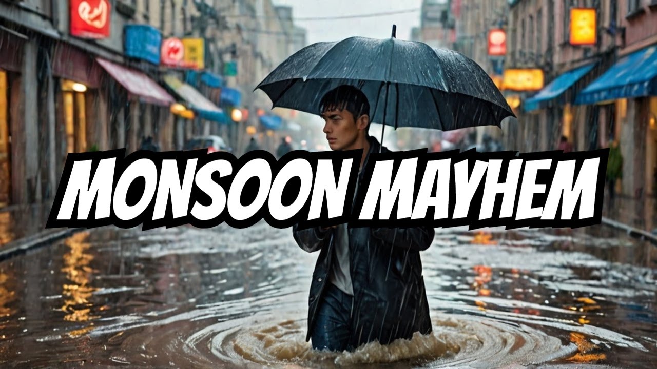India's Monsoon Chaos Caught on Camera!