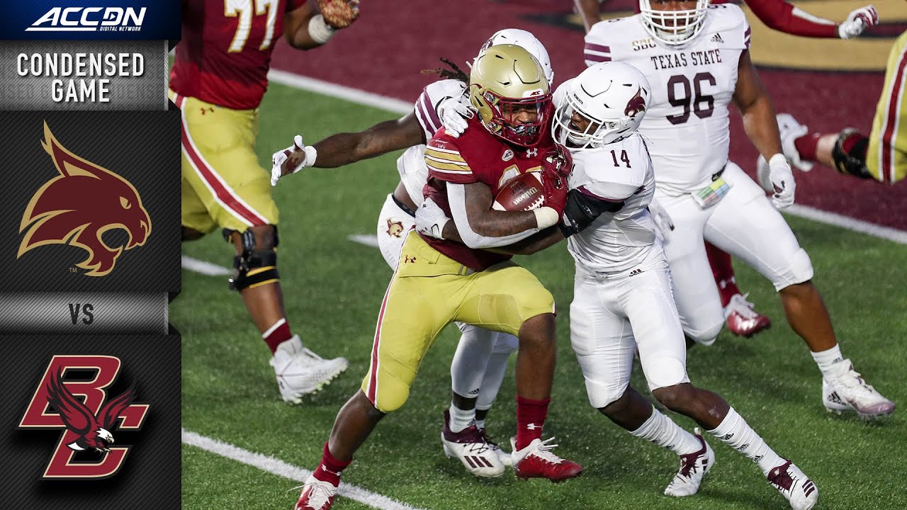 Texas State vs. Boston College Condensed Game | 2020 ACC Football
