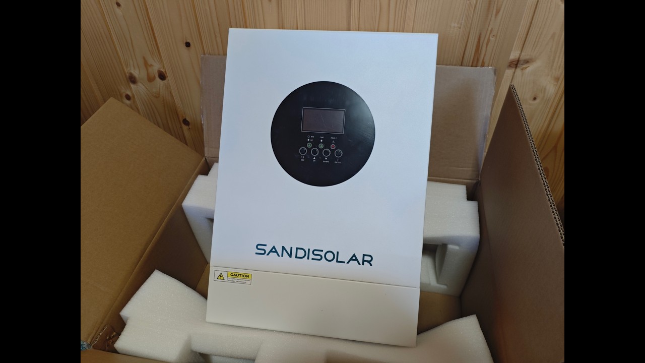 Гібридний інвертор Sandisolar 6.2Kw (parallel version)