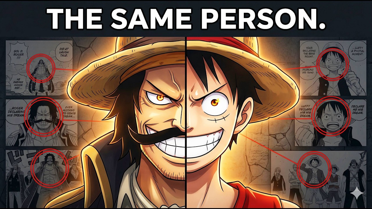 I Found Every Parallel Between Luffy and Roger. (Oda's Hidden Blueprint)