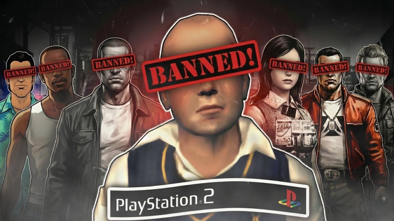 JOGOS de PS2 que SOFRERAM BANIMENTO 