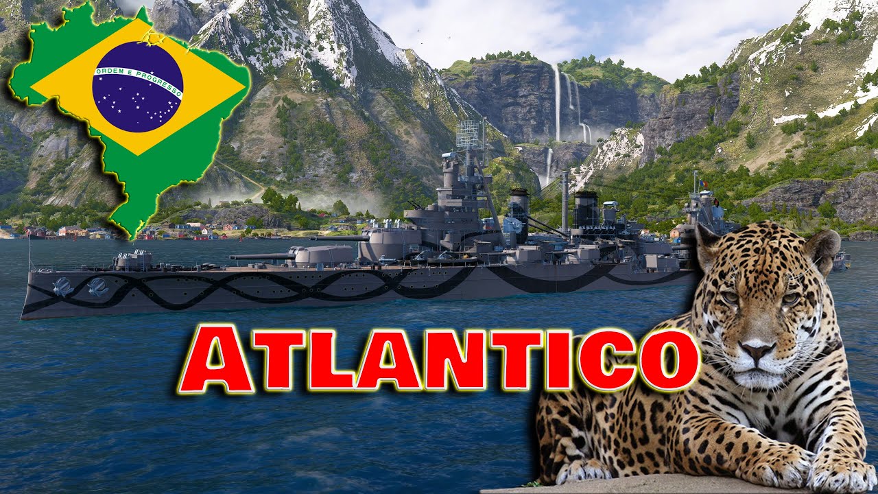 Meet The Atlantico! Tier 7 Panamerican Battleship (World of Warships Legends)