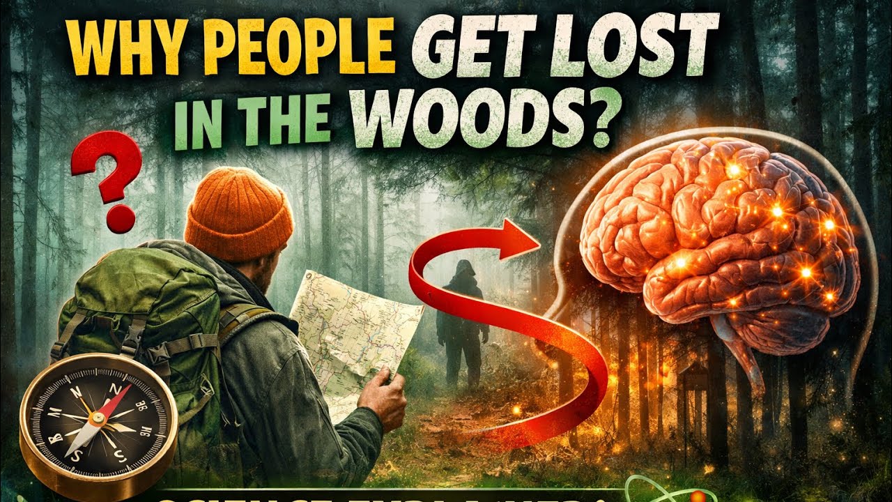 Why people get lost in the woods (And How to Avoid it)
