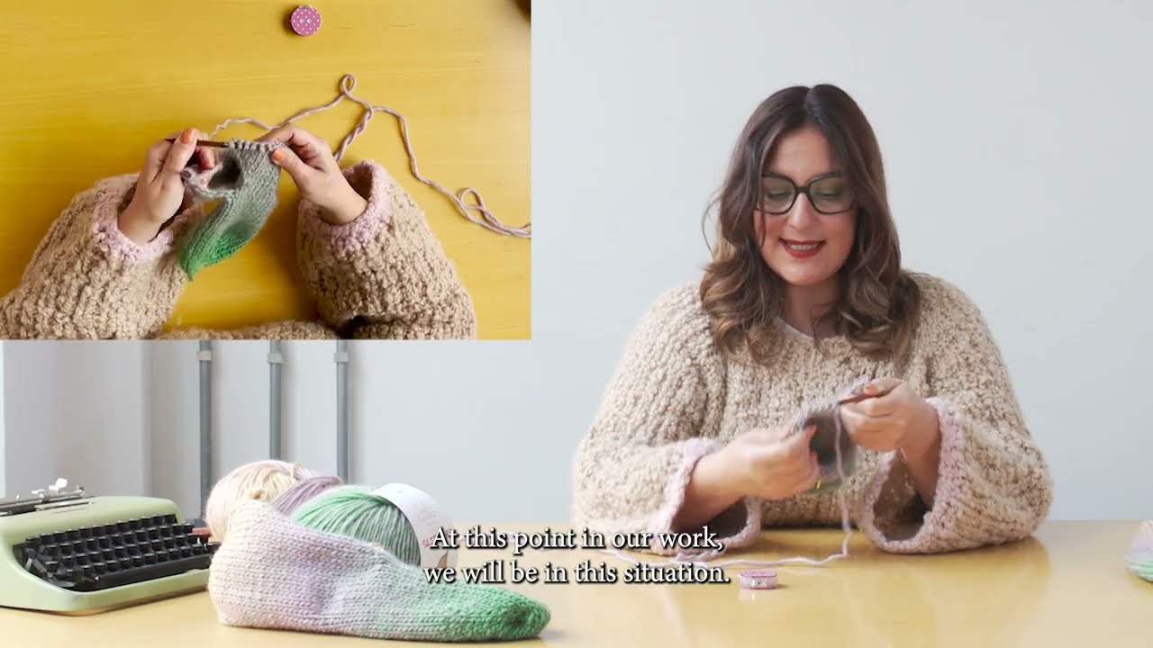 Laines du Nord I Tutorial Pantofole Slippers