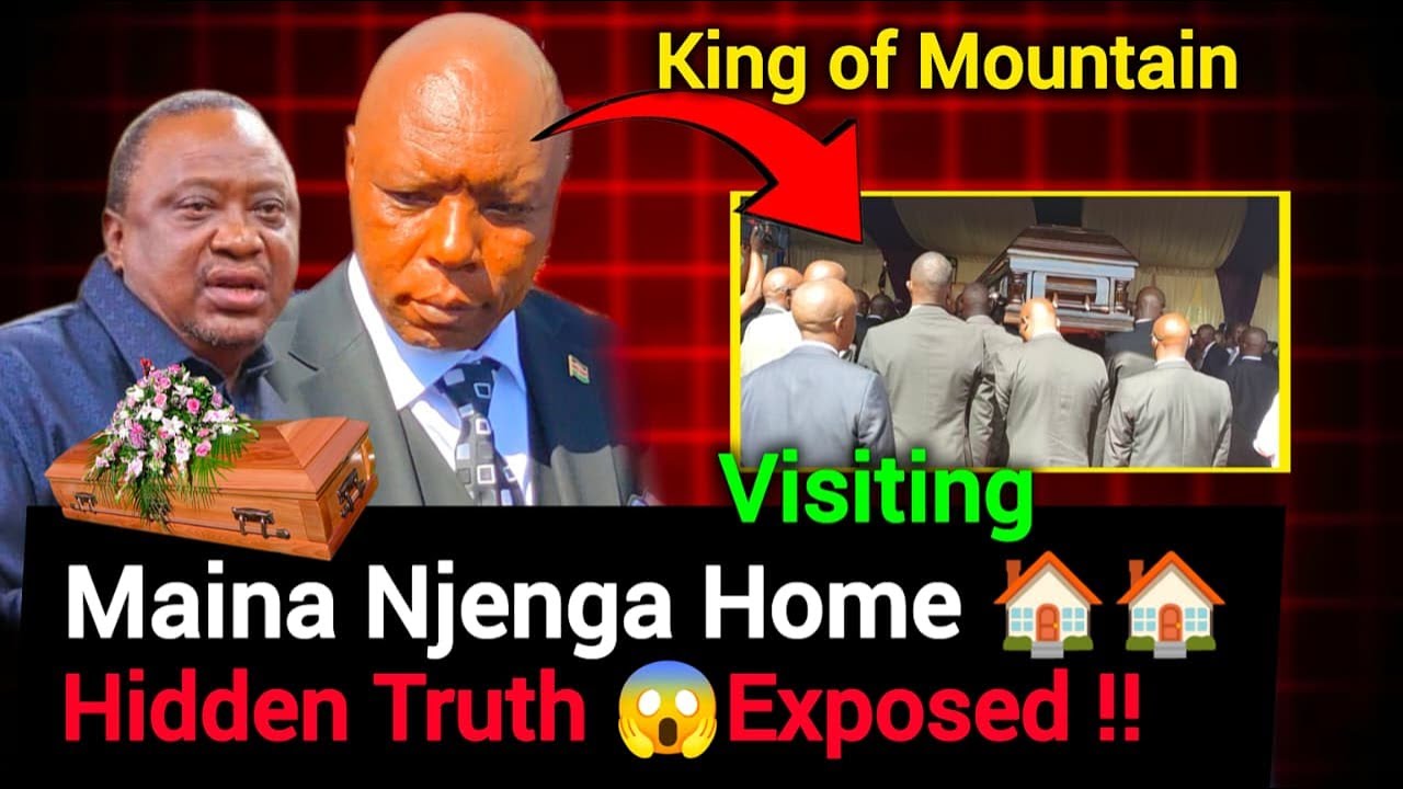 VISITING Mt Kenya Chairman MAINA NJENGA EXPENSIVE HOME IN KARANDI GUARDED BY 5000 MEN  FROM LAIKIPIA
