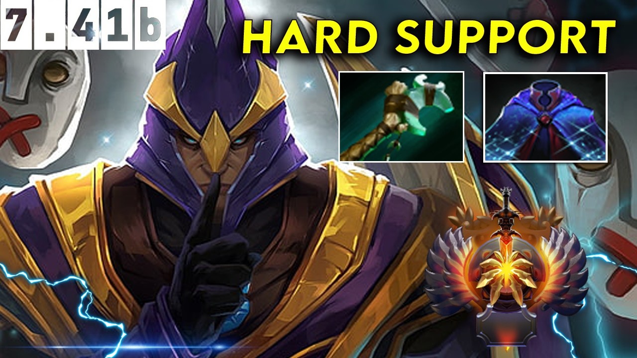 Silencer Immortal Hard Support - Dota 2 Patch 7.41b Pro Pub Gameplay #5