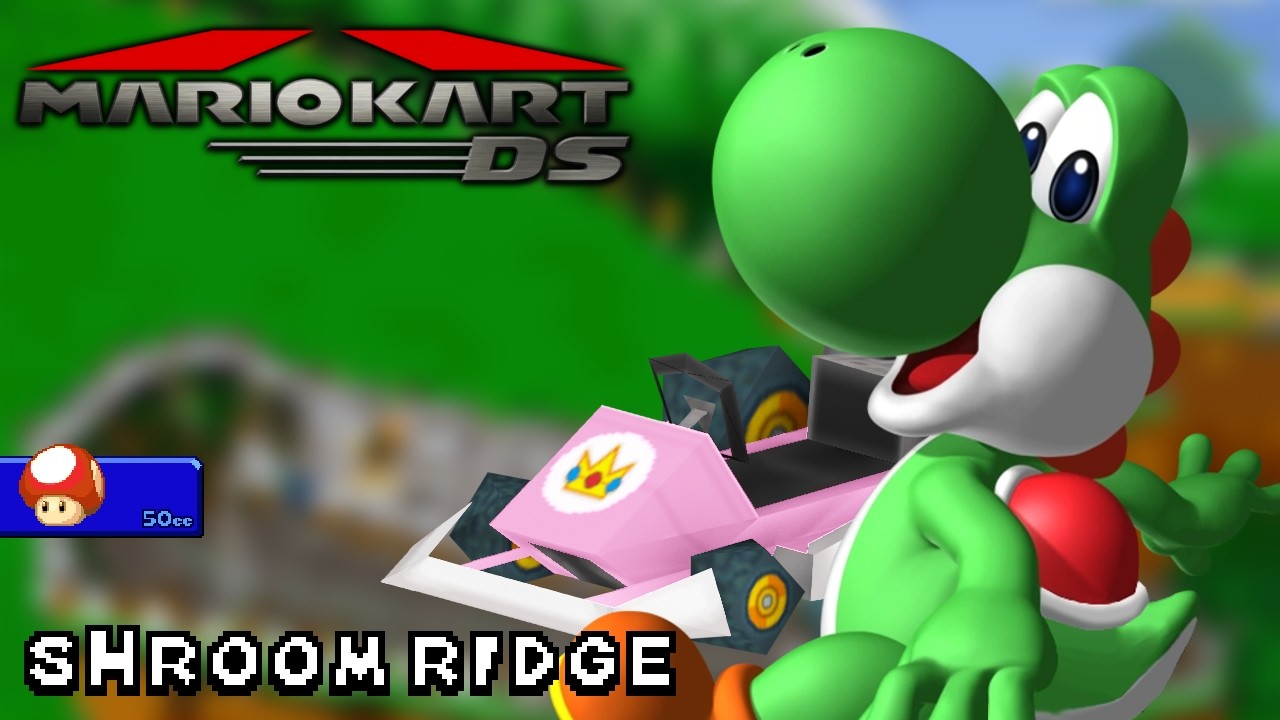 Mario Kart DS - 50cc - Yoshi - Standard PC - Shroom Ridge | Ep. 3688