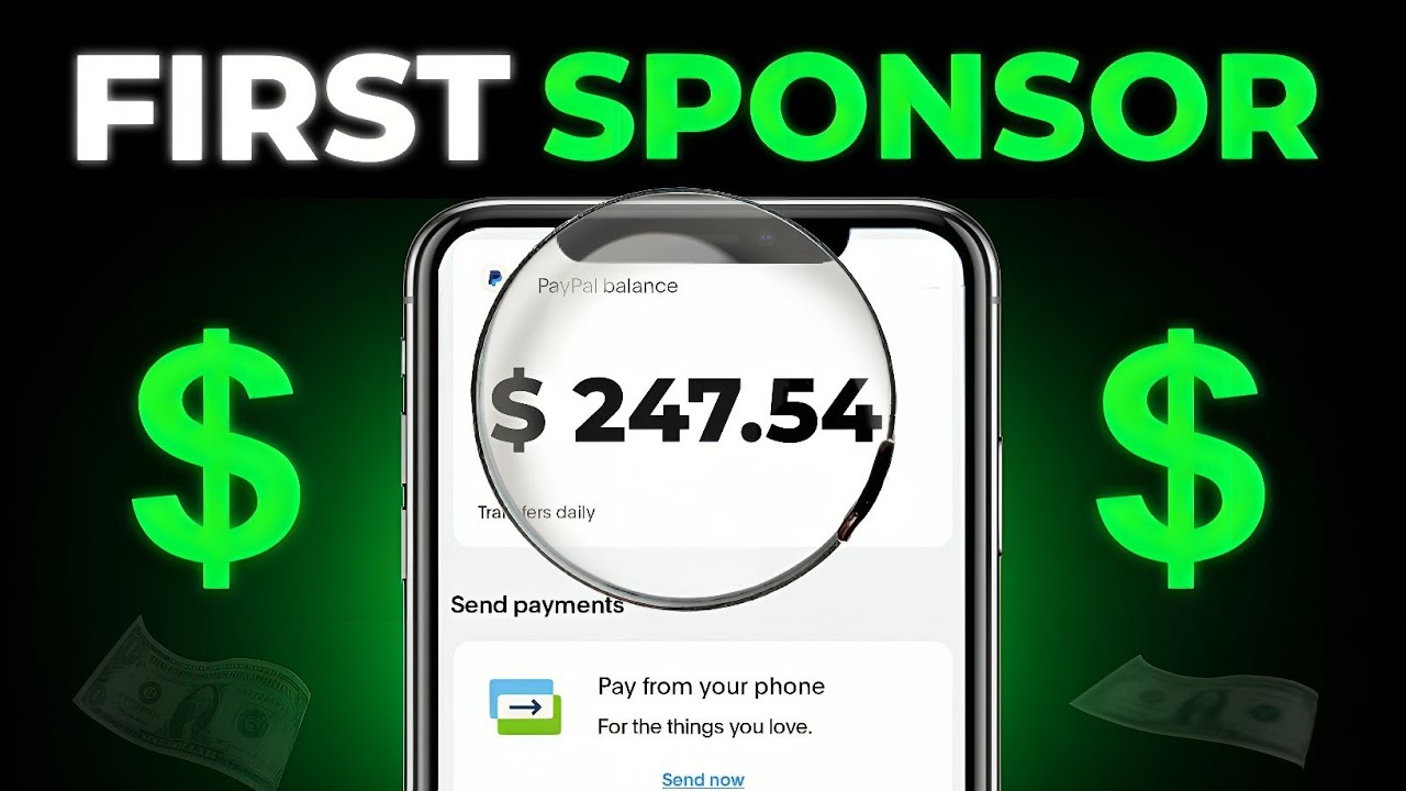 How I Got Sponsorship With Just 700 Subscribers!🤯