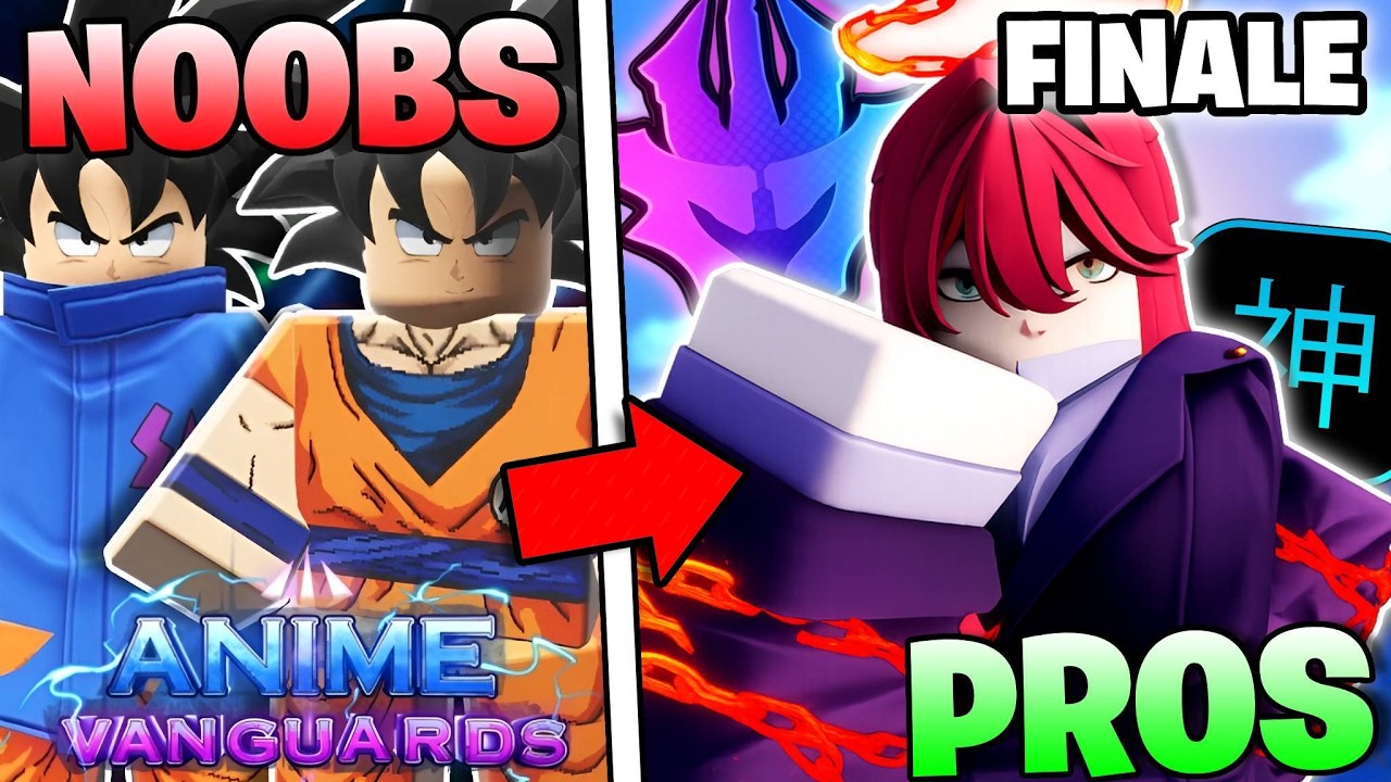 Two *OP* Noobs 1v1 in Anime Vanguards... | AV DUO PROGRESSION #4