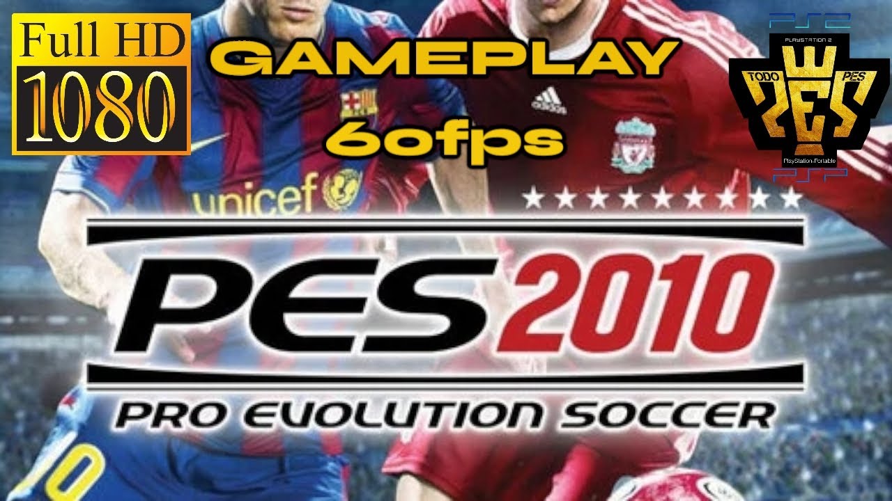 PES 2010 PSP: &iexcl;Nostalgia Futbolera! primer GAMEPLAY 1080p full HD 60FPS