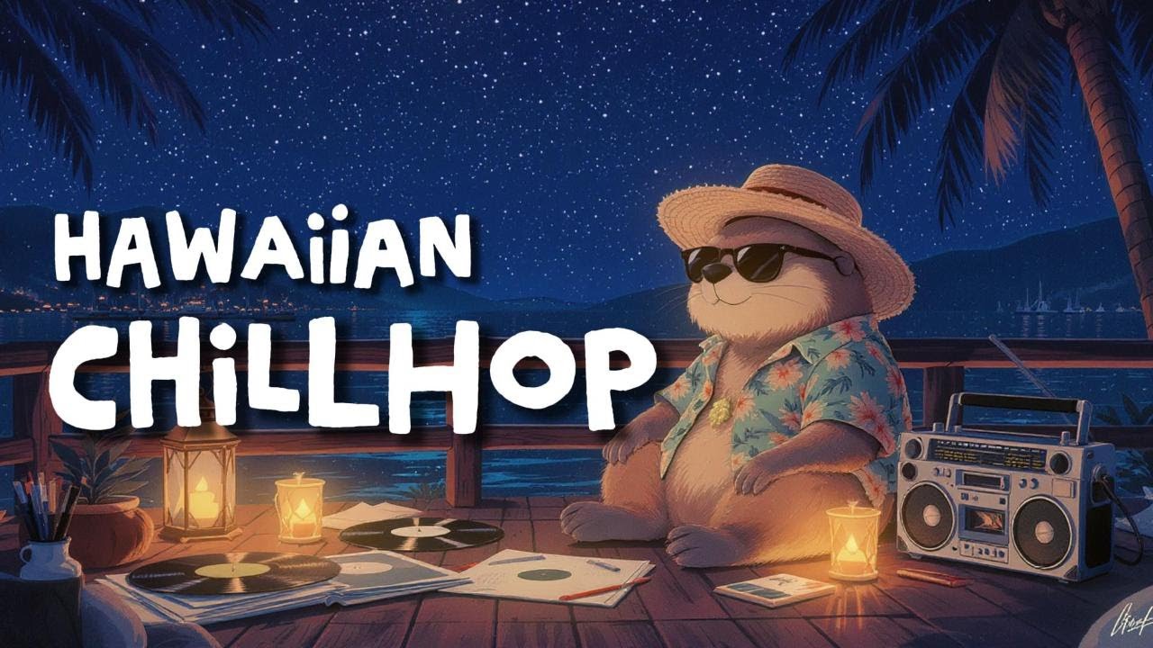 Hawaiian Chillhop 🌺 Calm Lo-Fi Vibes for Work & Relaxation