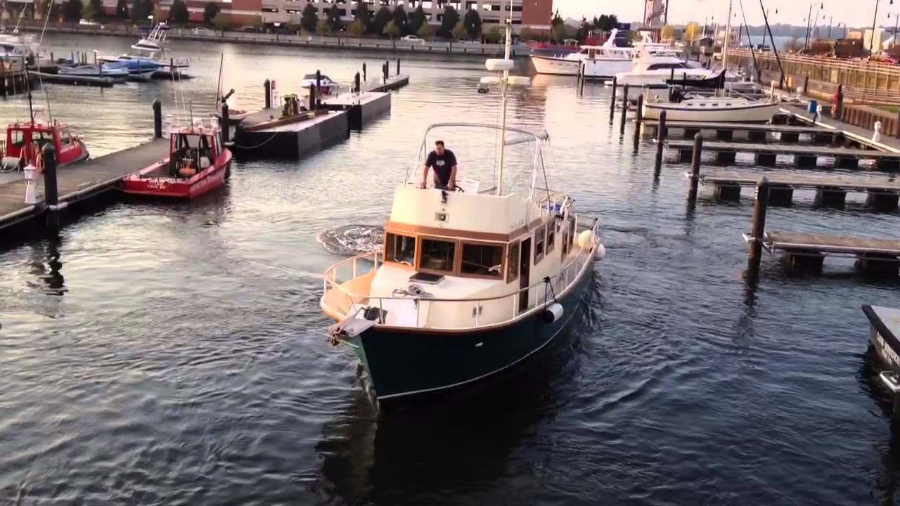 Fishtail rudder turning video
