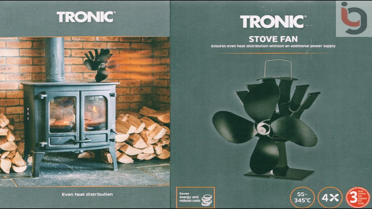 TRONIC | STOVE FAN | Even heat distribution
