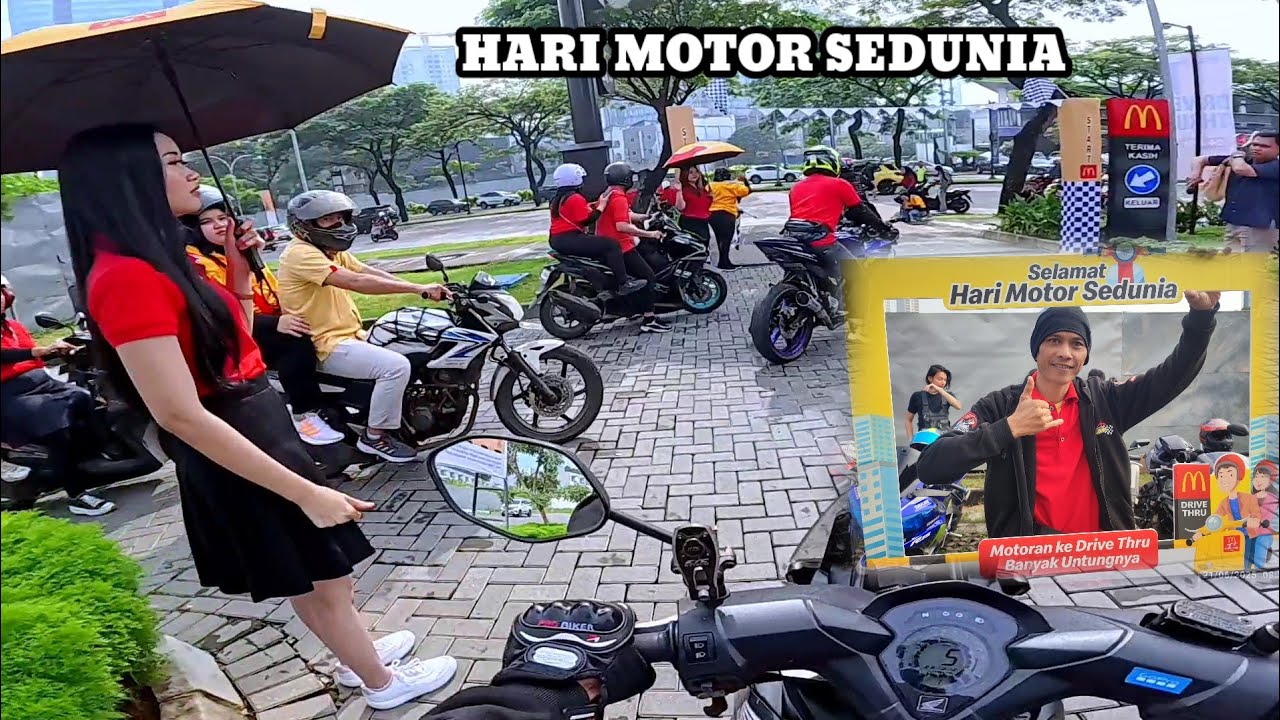 DIKAWAL PATWAL SAAT SATMORI BARENG MCD || HARI MOTOR SEDUNIA