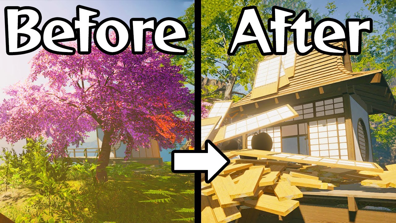 和風建築で大暴れできる建築シミュレータ『 House Builder 』