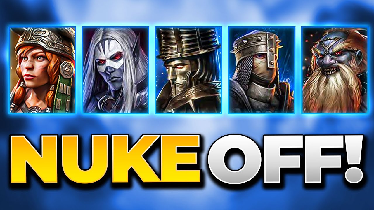 Who's the BEST RARE NUKER in RAID Shadow Legends?!
