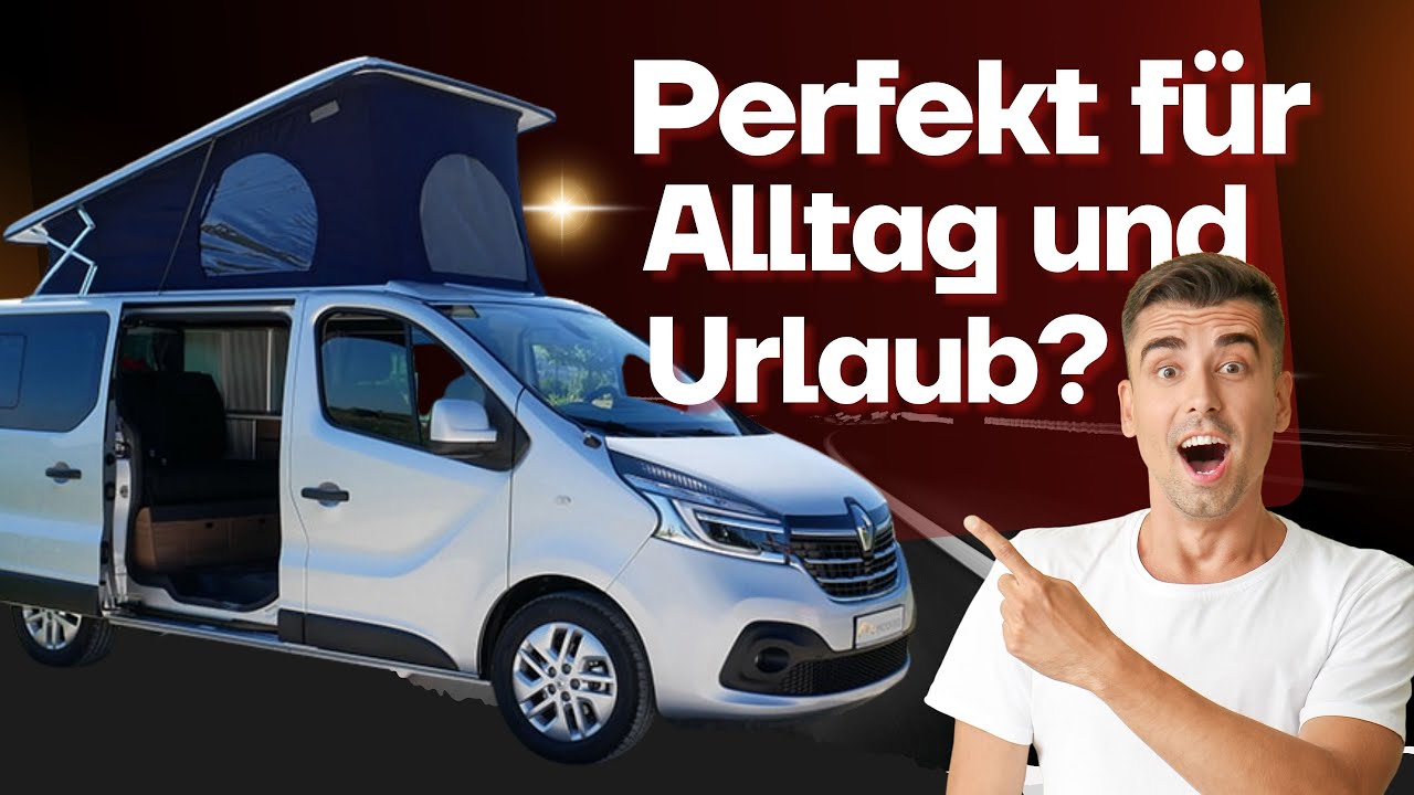 Vollwertiger Camper zum PKW Preis WOHNMOBIL KASTENWAGEN CAMPERVAN 2026 Mooveo Campervan 2