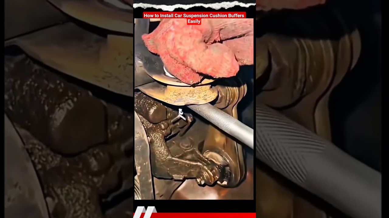How to Install Car Suspension Cushion Buffers Easily #mechanic #shorts #tricks