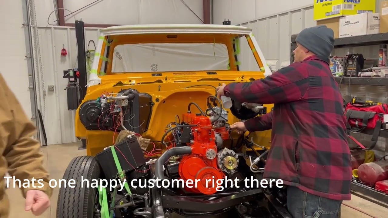 King 71 Episode 3 Engine startup with blooper reels left in for laughs