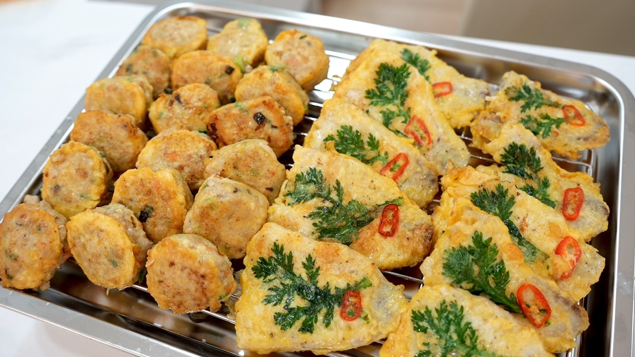 🔴  설날 동그랑땡 깔끔하게 굽는방법 & 동태전 쫄깃하게 굽는방법 뚝딱 생방송