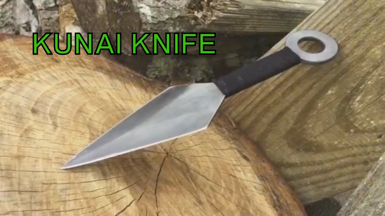 Making a Kunai Throwing Knife (Naruto)