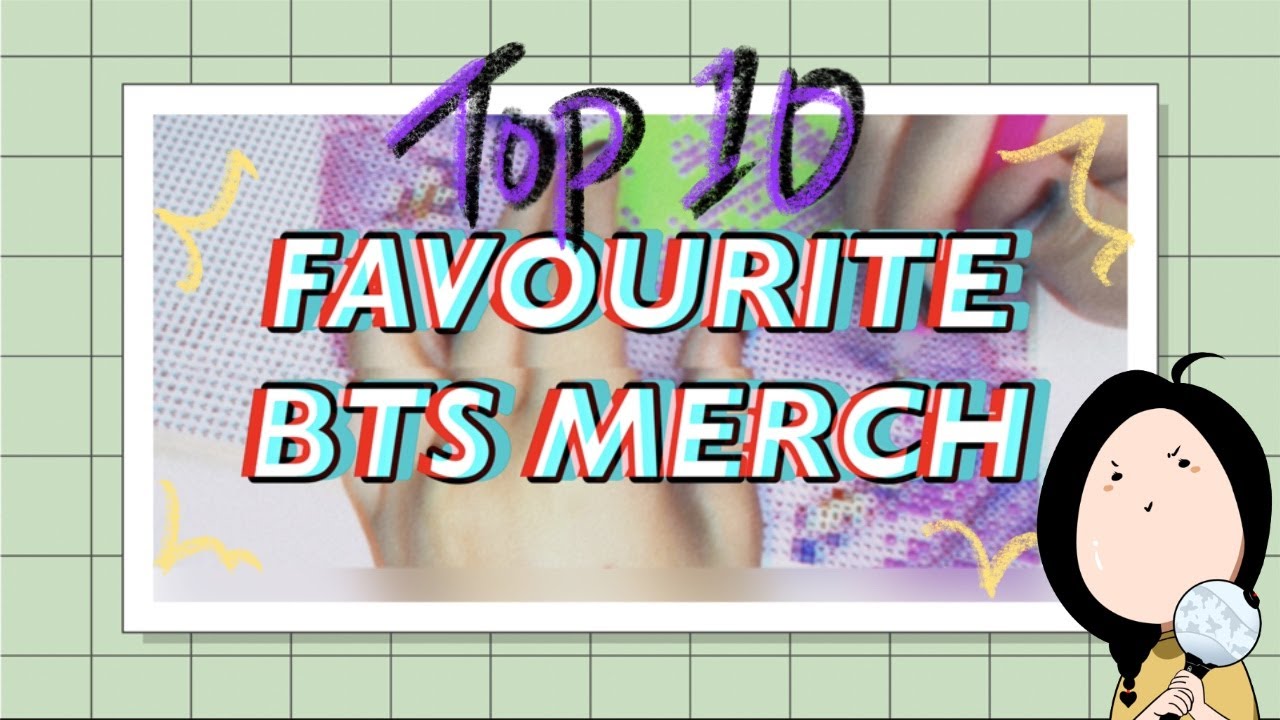 [🏆Top 10] Favourite BTS Merch