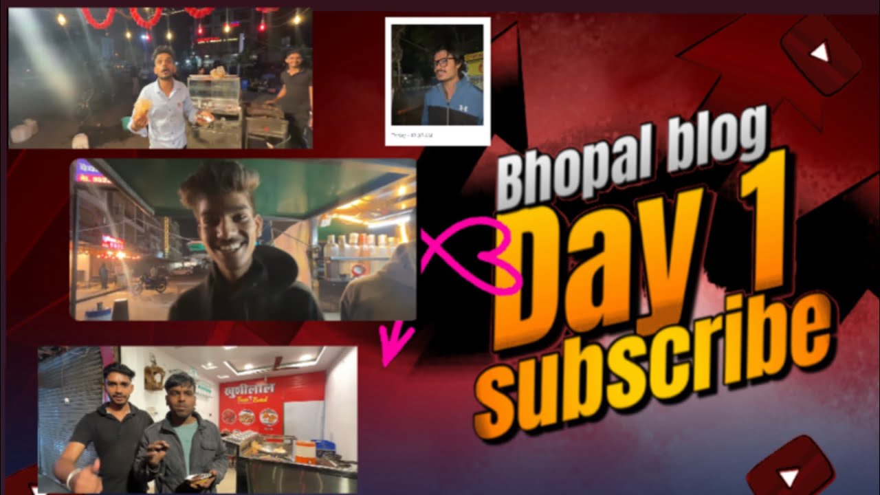 Bhopal blog day 1🫶#viral #blogger 