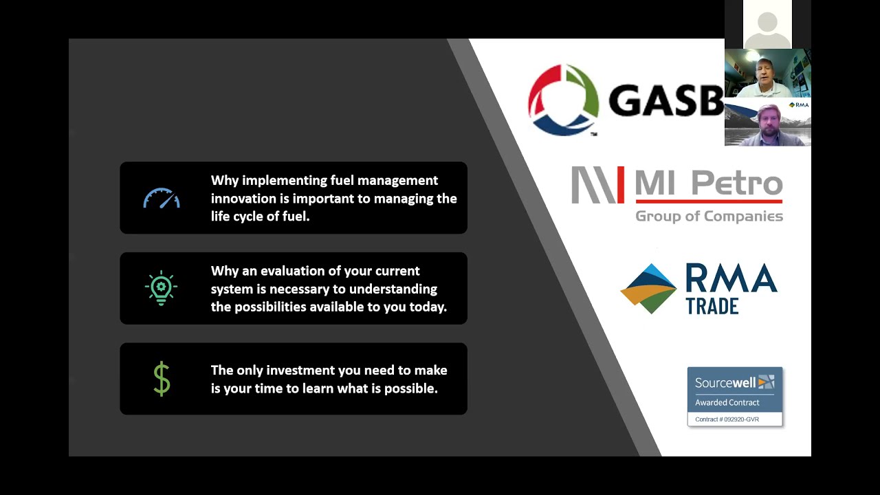 RMA Trade Webinar - Gasboy