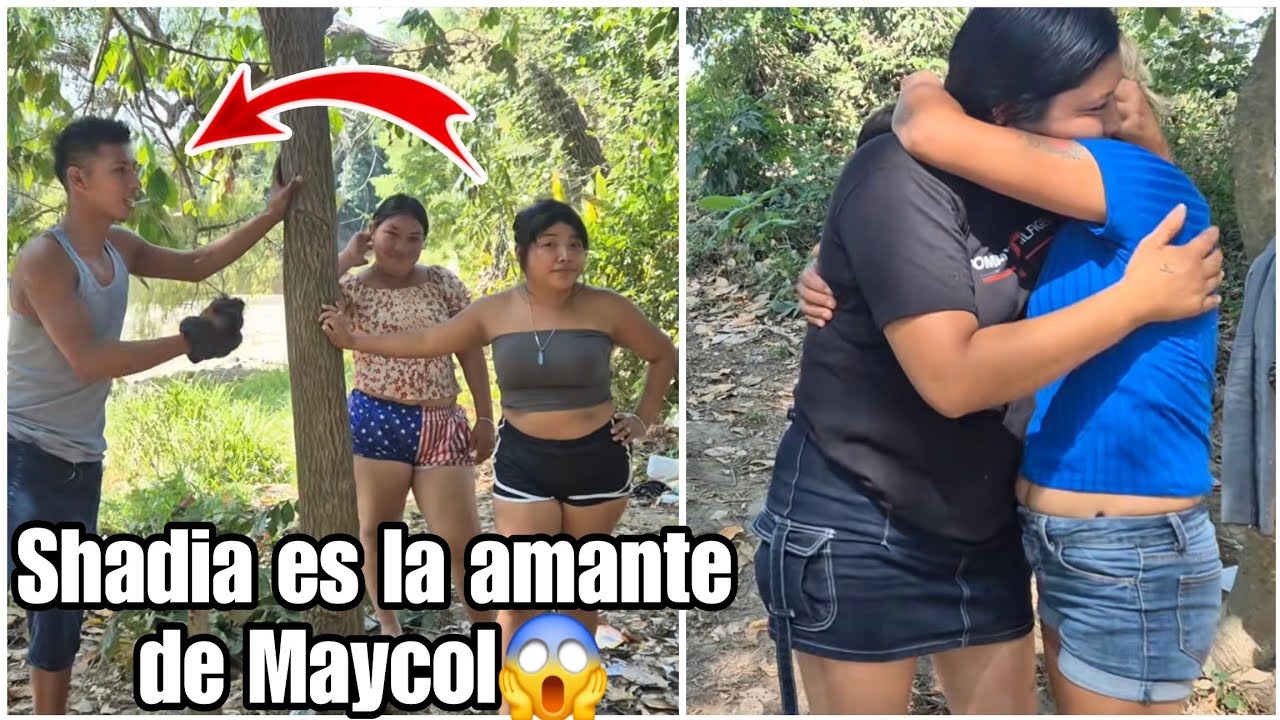 Maycol se sigue viendo a escondidas con Shadia en el cañal\Beatris hasta resultó llorando😨