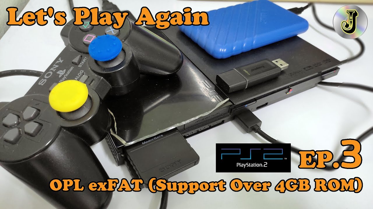 Let's Play Again / PS2 EP.3 OPL exFAT (Support Over 4GB ROM)