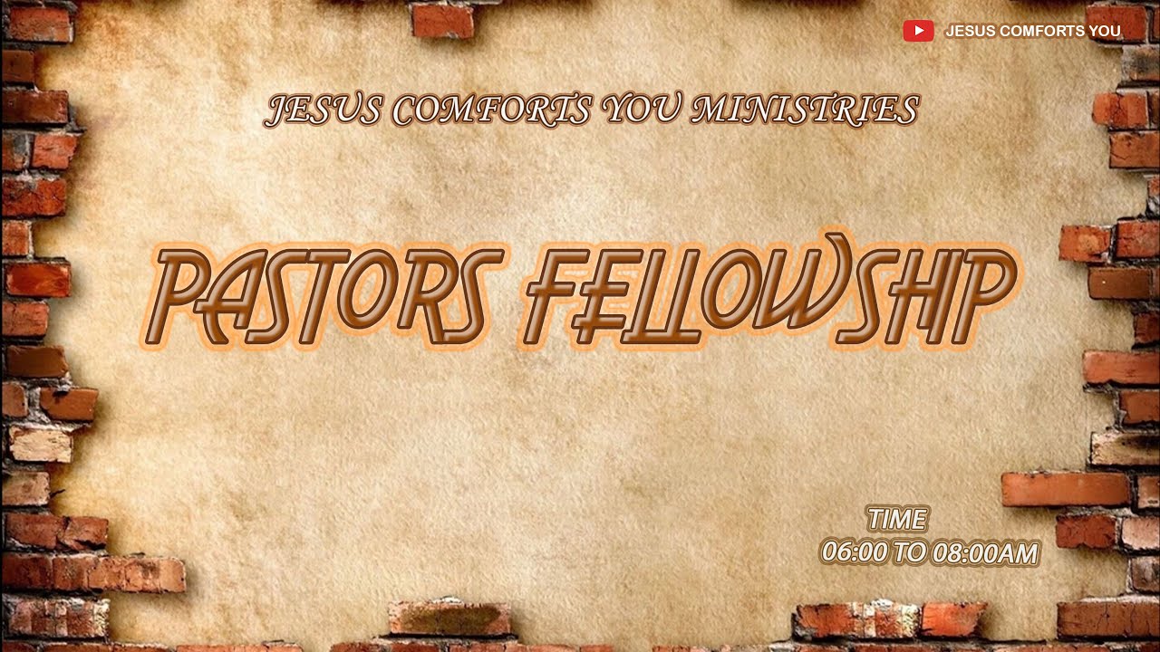 🔴LIVE || Pastors Fellowship || 04.02.2026 || JCYM