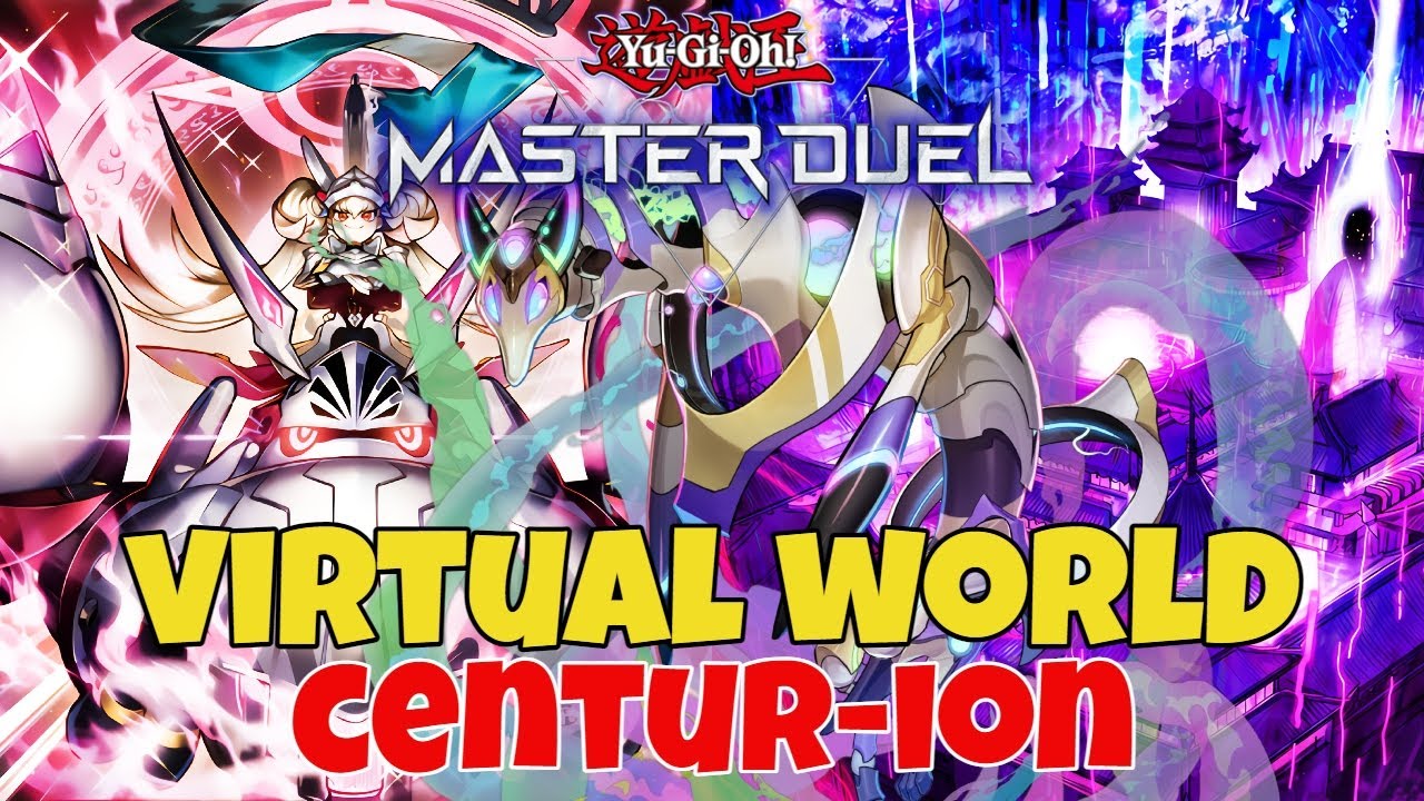 CENTUR-ION IS LOWKEY'S BEST VIRTUAL WORLD SUPPORT! Yu-Gi-Oh! Master Duel