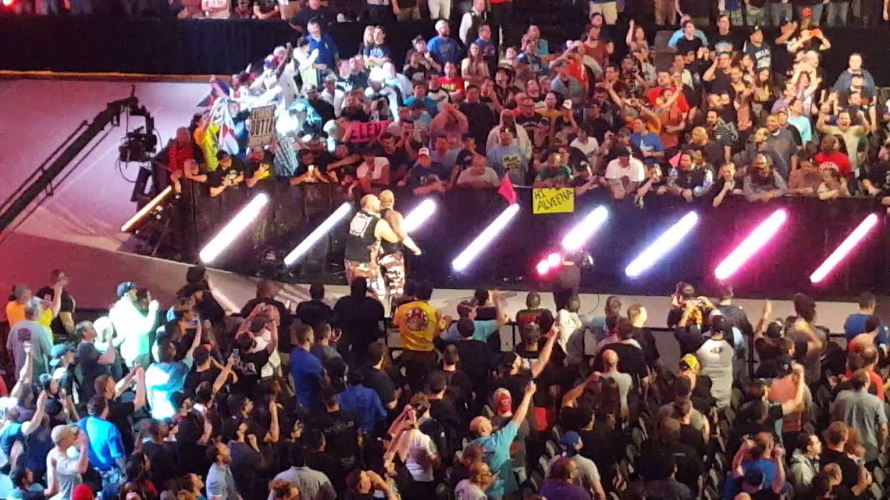 Enzo Amore and Big Cass live debut on WWE Monday Night Raw 04/04/16