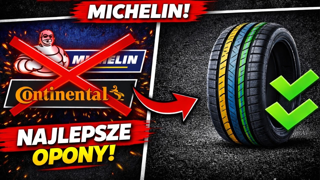 13 MAREK OPON SAMOCHODOWYCH, KT&Oacute;RE PRZEŚMIERZAJĄ Michelin i Goodyear (są TAŃSZE i TRWAŁE) Kup 2026