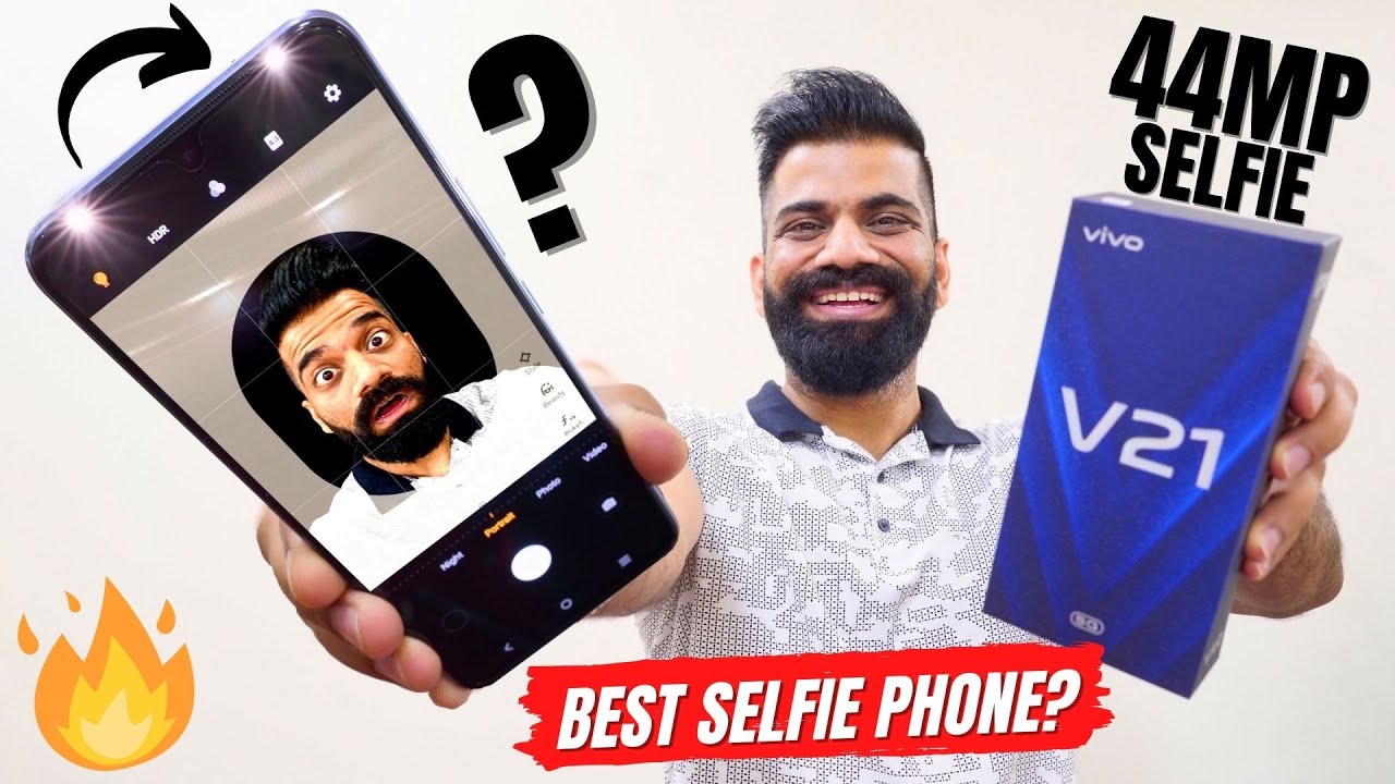 vivo V21 5G Unboxing & First Look   World's First 44MP OIS Selfie Smartphone🔥🔥🔥