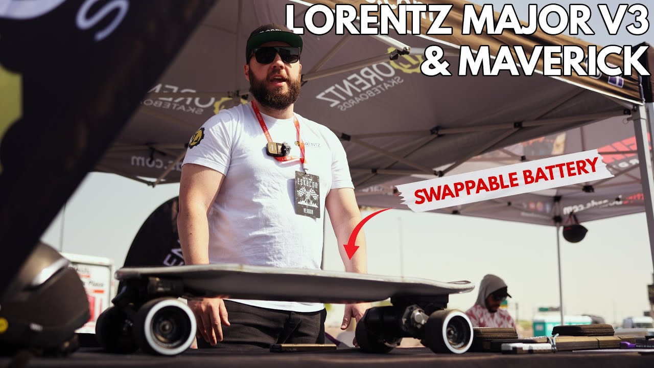 Lorentz's Hot Swap Short Board & New Major V3! (Esk8con 2025 Technical Interview)