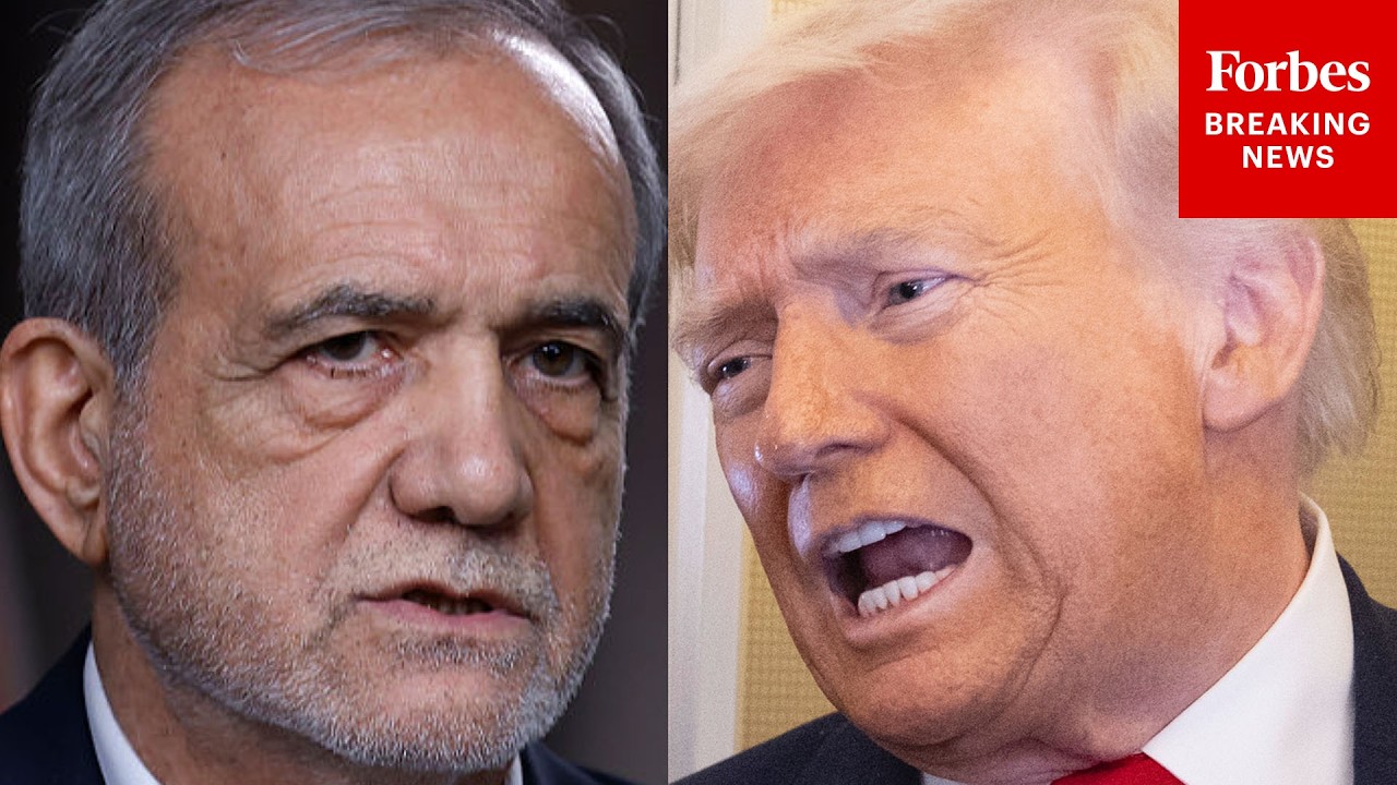 Trump Reacts To Iranian President Masoud Pezeshkian Apologizing For Striking Gulf States