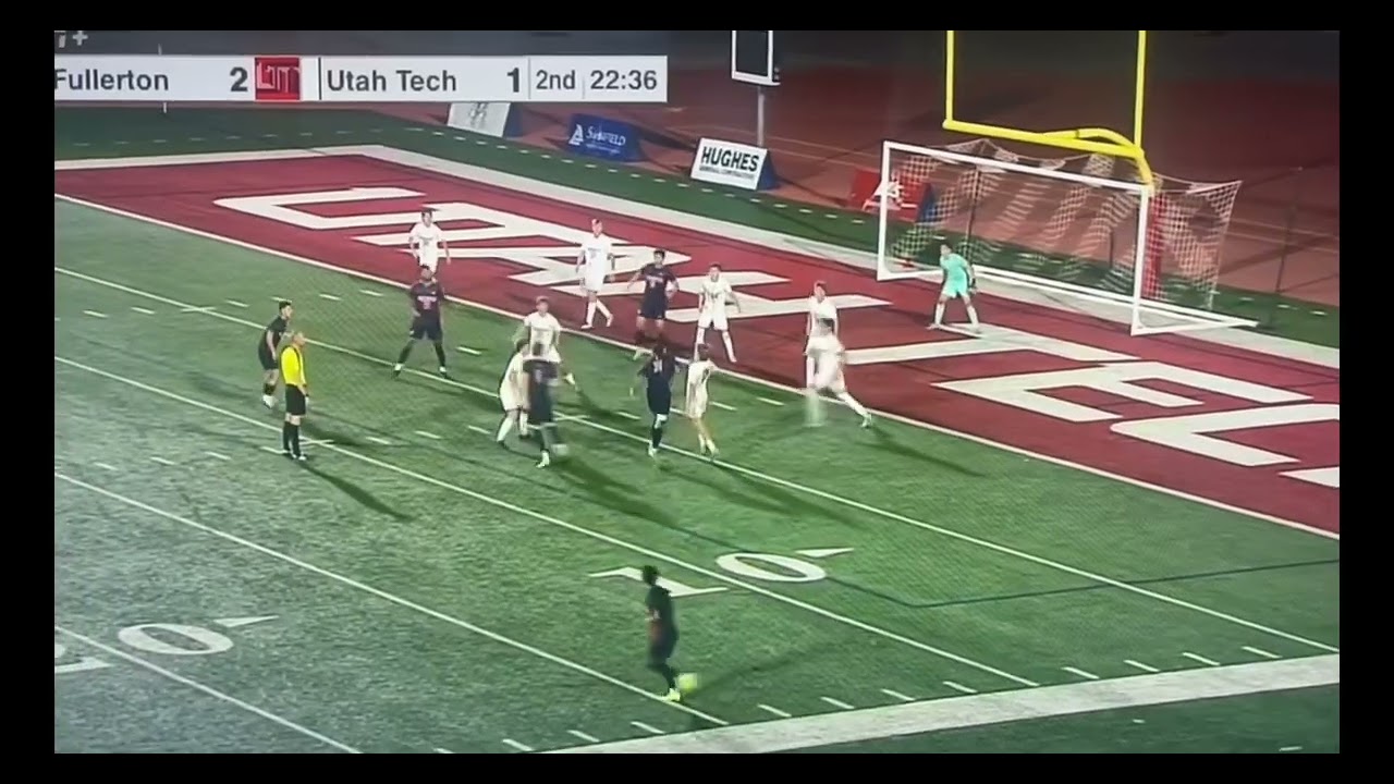 Luca Campoli, Freshman Goalkeeper, Utah Tech D1, Highlights 
