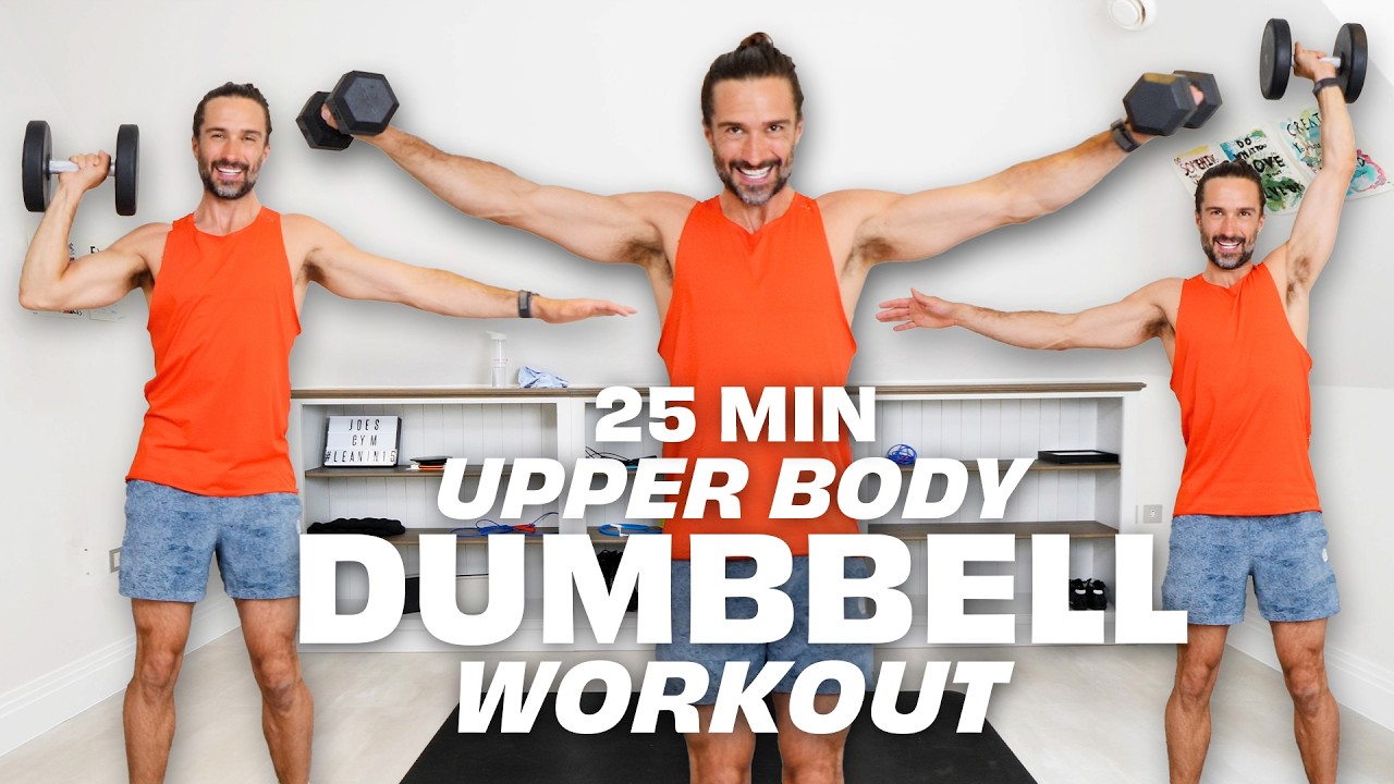 Upper Body Dumbbell Workout | Joe Wicks Workouts