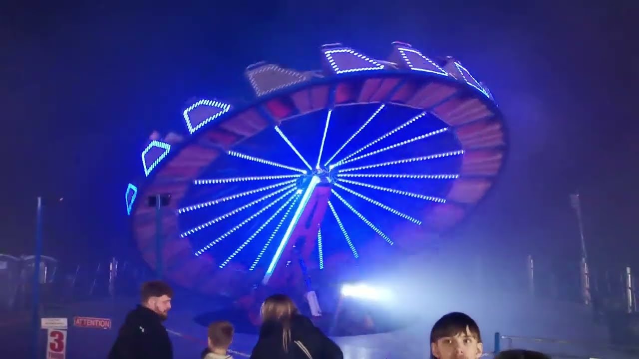 Bursledon, Southampton Halloween Fun Fair 2024 #fyp #funfair #vlog