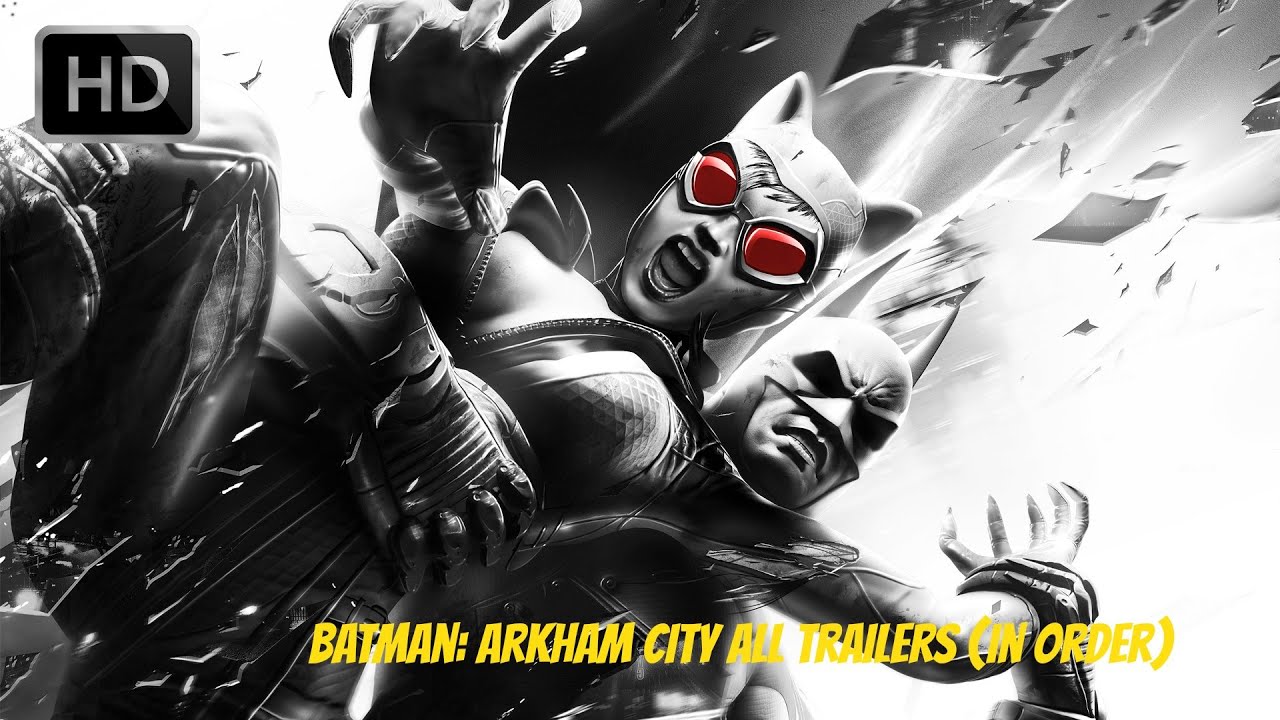 Batman: Arkham City - All Trailers (In Order)