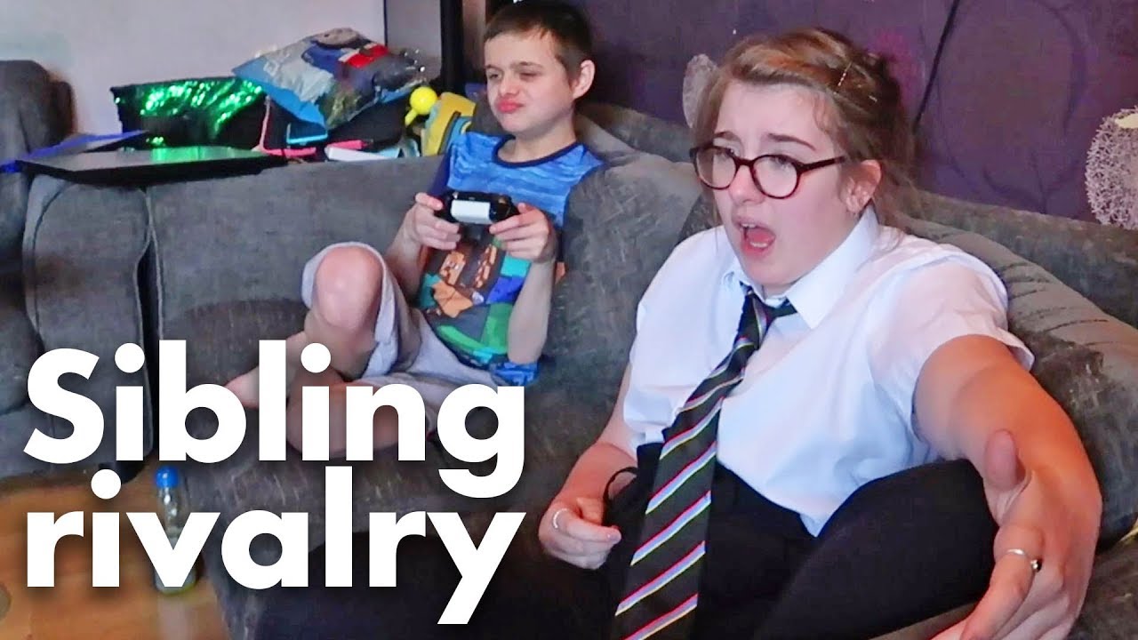 Autism doesn't get in the way of sibling rivalry!