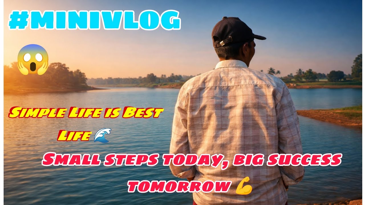 Calm Place, Clear Mind 💙 Mini VlogPeace  Problems River Mini Vlog#minivlog#vlog #dixiephonk 