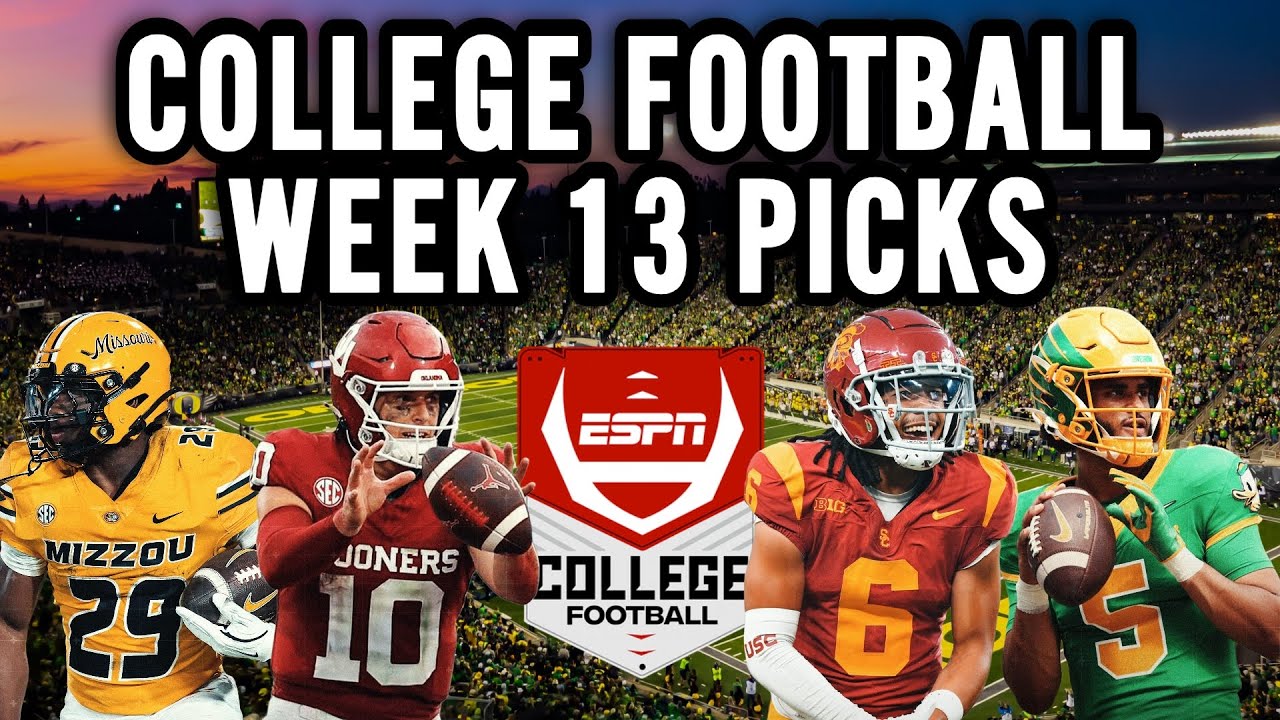 College Football Week 13 Picks & Predictions