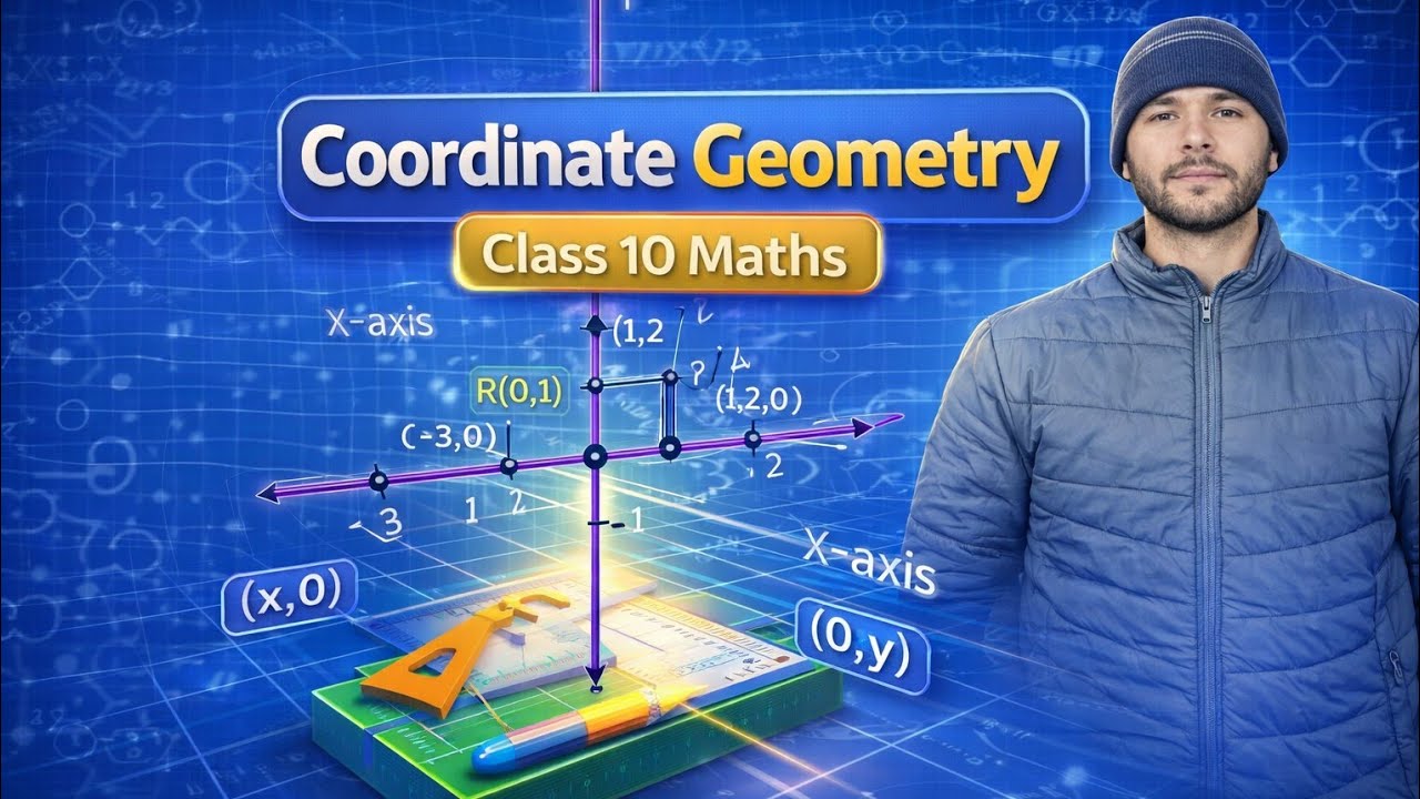 Coordinate Geometry Class 10 | All Concepts + PYQ | Board Exam 2025–26