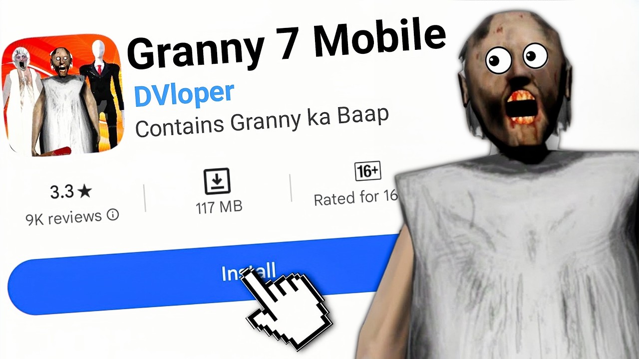 I Played The FUNNIEST Granny Games On Play Store 🤣