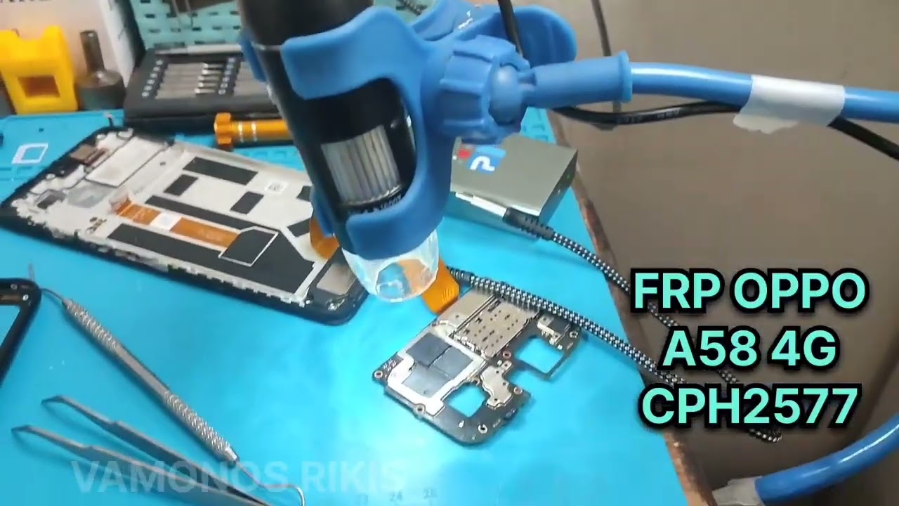 FRP Oppo A58 4G - CPH2577 - Testpoint y Pandora.