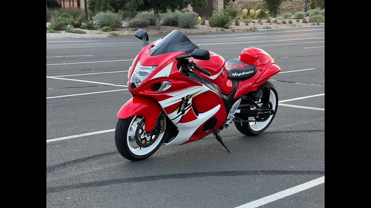 Hayabusa Voodoo full exhuast sound and baffle removal.
