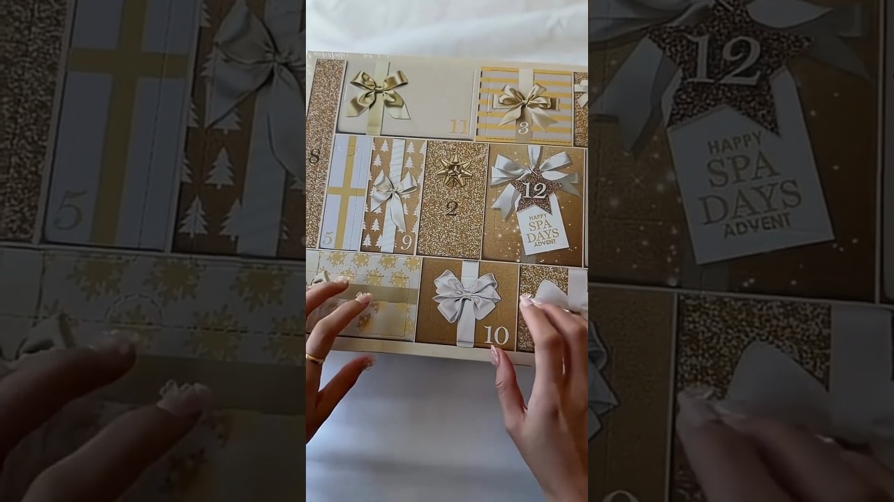 Адвент-календарь Happy Spa #вирусноевидео #youtubeshorts #шорты #тренд #короткие #ytshorts #вирус...