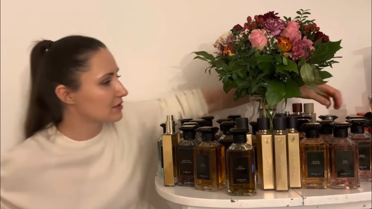 GUERLAIN. L‘ART ET LA MATIÈRE . 23 парфюма/ 23 perfumes. Часть 2/Part 2. Моя коллекция парфюмов.